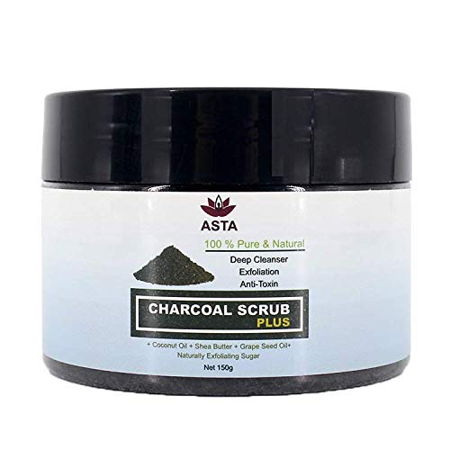 Charcoal Face Scrub Body Scrub Exfoliating Gel Dead Skin Remover ...