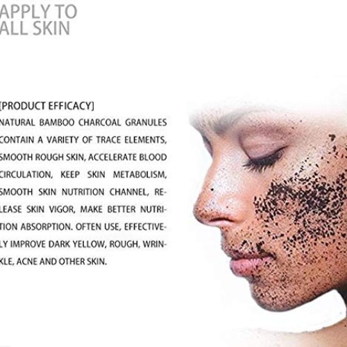 Charcoal Face Scrub Body Scrub Exfoliating Gel Dead Skin Remover ...