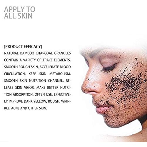 Charcoal Face Scrub Body Scrub Exfoliating Gel Dead Skin Remover ...