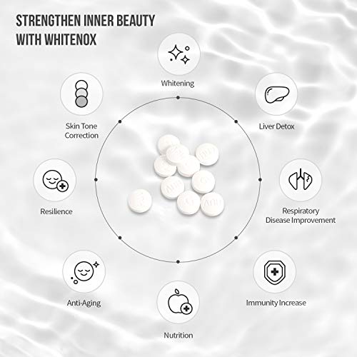 WHITENOX Nutraceutical Supplements I Pharmaceutical Grade Gutathi...