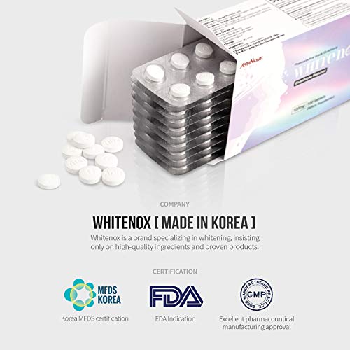 WHITENOX Nutraceutical Supplements I Pharmaceutical Grade Gutathi...