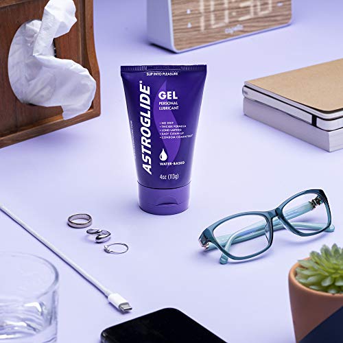 Astroglide Gel, Water-Based Lubricant Sex Gel for Couples, Men an...