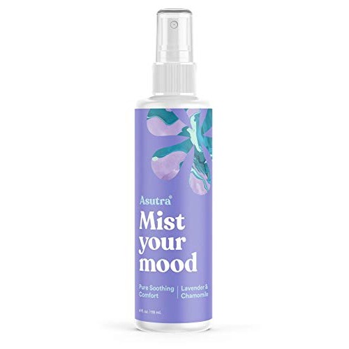 ASUTRA Lavender & Chamomile Essential Oil Blend, Aromatherapy Spr...