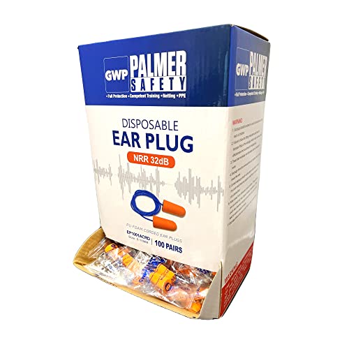 ATERET Earplugs 200 Pairs I 32db Noise Cancelling Soft Disposable...
