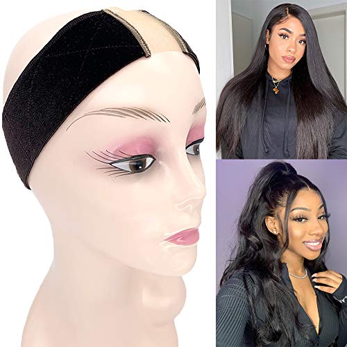 Atimiaza Wig Grip, No-Slip Velvet Wig Grip Band, Adjustable Comfo...