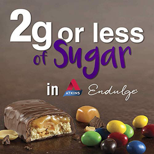 Atkins Endulge Treat Caramel Nut Chew Bar. Rich & Decadent Treat....