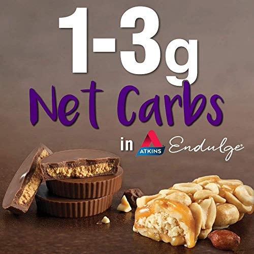 Atkins Endulge Treat Caramel Nut Chew Bar. Rich & Decadent Treat....