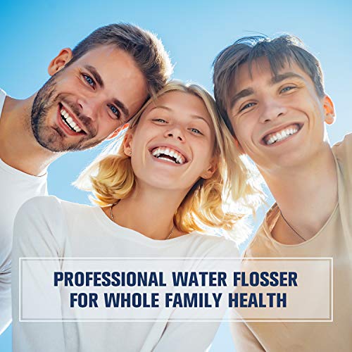 Water Pick Teeth Cleaner, NEWEST 2020 ATMOKO Portable Water Flo...