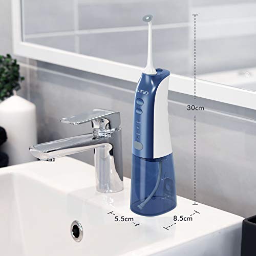 Water Pick Teeth Cleaner, NEWEST 2020 ATMOKO Portable Water Flo...