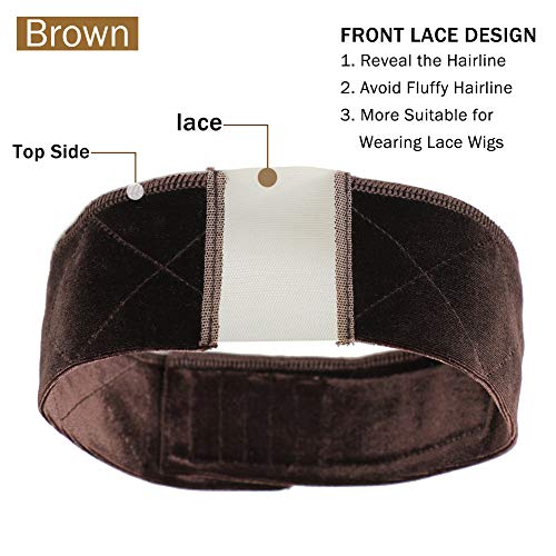 ATRAENTE Wig Grip Headbands for Women Adjustable Lace Front Wig G...