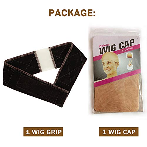 ATRAENTE Wig Grip Headbands for Women Adjustable Lace Front Wig G...
