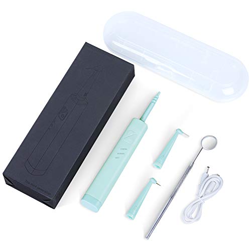 ATYIME Electric Plaque Remover Tartar Removal, Steel Grit Teeth C...
