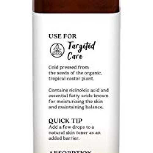 Aura Cacia Skin Care Castor Oil Org 16 Fl. Oz.Packaging May Vary