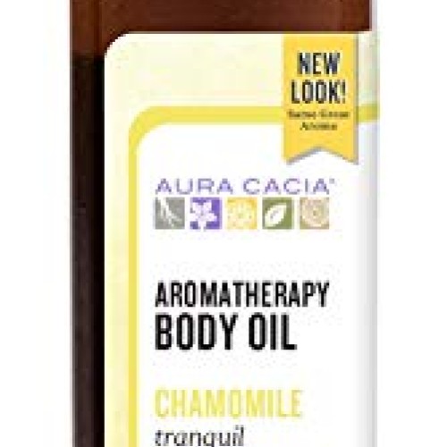 Aura Cacia Tranquil Chamomile Aromatherapy Body Oil | 4 fl. oz.