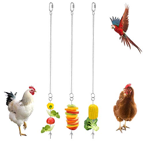AUSHEN Chicken Veggies Skewer Food Holder 3 Pcs Vegetable Fruit H...