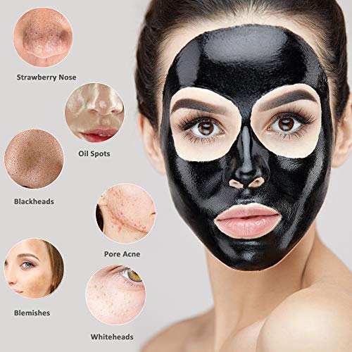Blackhead Remover Face Mask,Black Mask,3-in-1 Purifying Charcoal ...