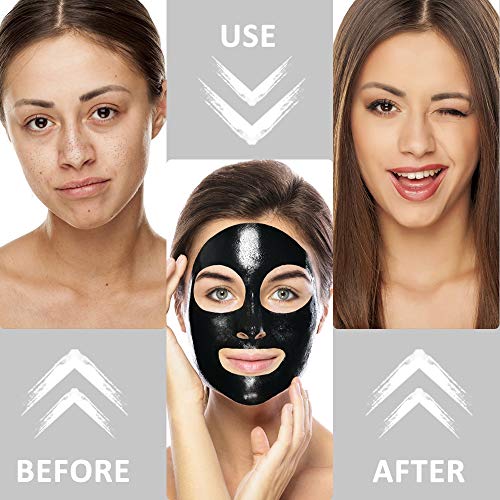 Blackhead Remover Face Mask,Black Mask,3-in-1 Purifying Charcoal ...