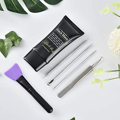 Blackhead Remover Face Mask,Black Mask,3-in-1 Purifying Charcoal ...