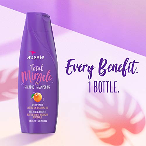 Aussie Total Miracle Collection Shampoo, 26.2 Fluid Ounce