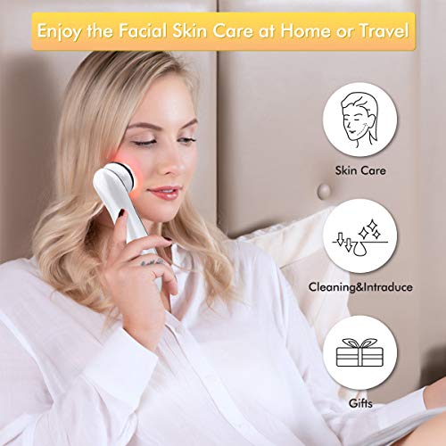 4 in 1 Vibration Face Firming Machine with Color Lights