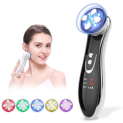 4 in 1 Vibration Face Firming Machine with Color Lights