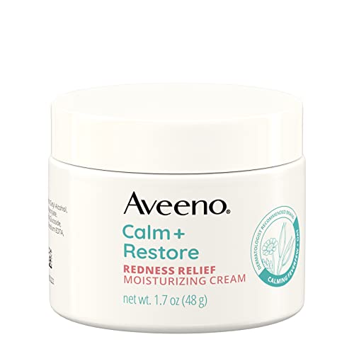 Aveeno Calm + Restore Redness Relief Moisturizing Cream, Daily Fa...