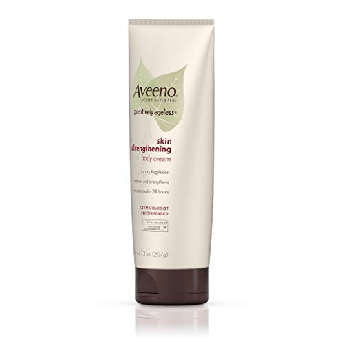 Aveeno Positively Ageless Skin Strengthening Body Cream, Moisturi...