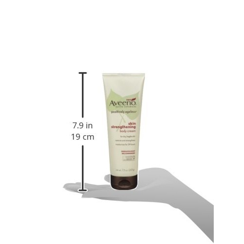 Aveeno Positively Ageless Skin Strengthening Body Cream, Moisturi...