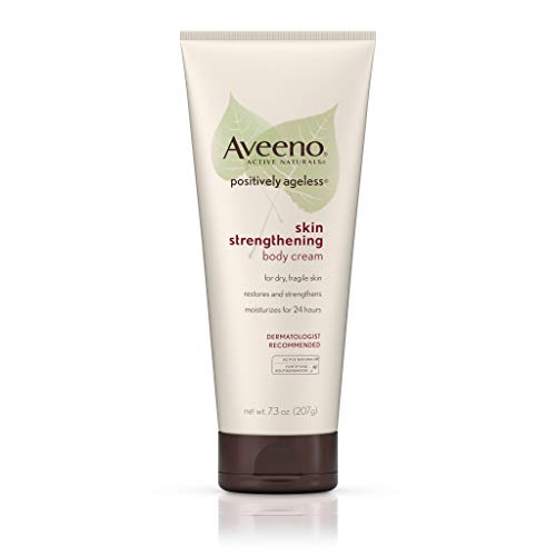 Aveeno Positively Ageless Skin Strengthening Body Cream, Moisturi...