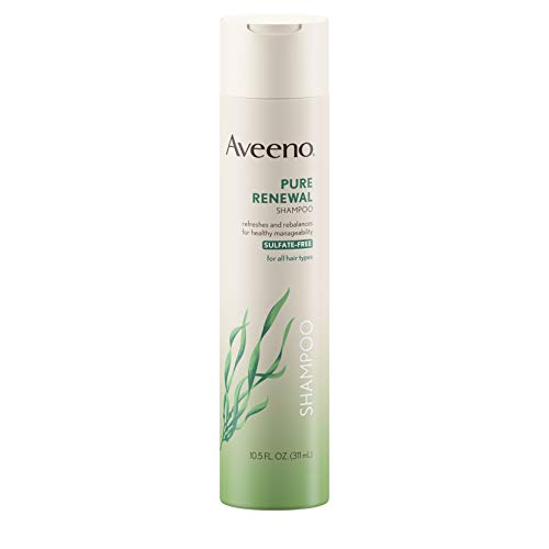 Aveeno Pure Renewal Gentle Shampoo, 10.5 Fl. Oz 2 Count