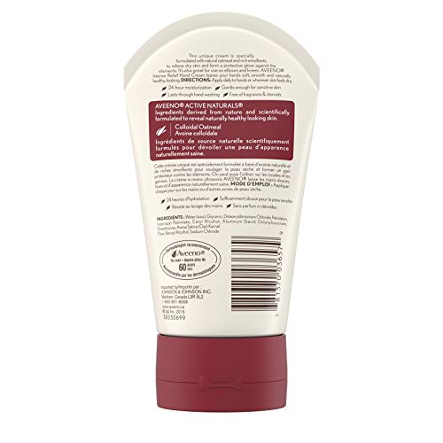 Aveeno Skin Relief Intense Moisture Hand Cream with Soothing Oat ...