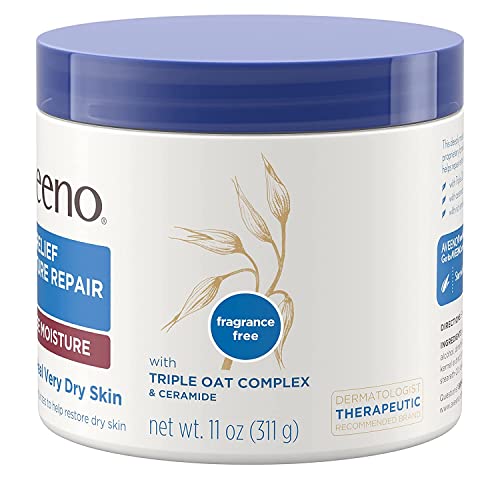 Aveeno Skin Relief Intense Moisture Repair Cream, 11 oz Pack of 3