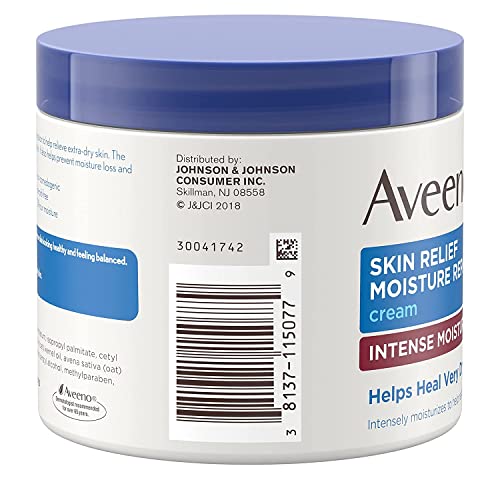 Aveeno Skin Relief Intense Moisture Repair Cream, 11 oz Pack of 3