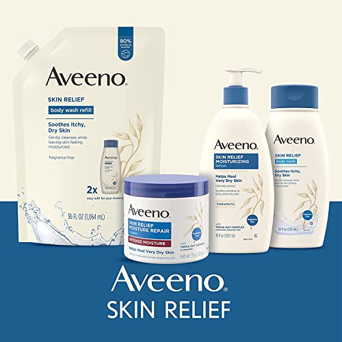 Aveeno Skin Relief Intense Moisture Repair Cream, 11 oz Pack of 3