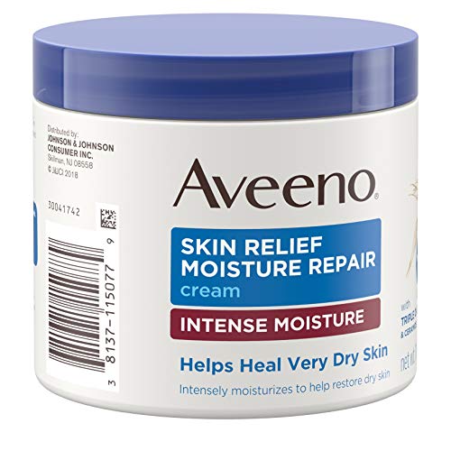Aveeno Skin Relief Intense Moisture Repair Cream with Triple Oat ...