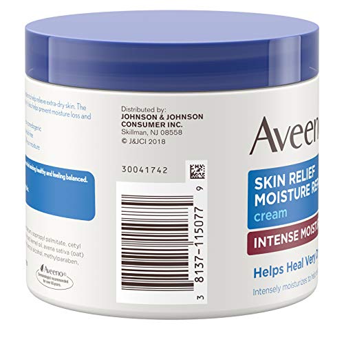 Aveeno Skin Relief Intense Moisture Repair Cream with Triple Oat ...