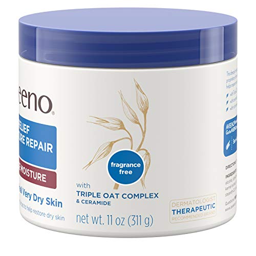 Aveeno Skin Relief Intense Moisture Repair Cream with Triple Oat ...