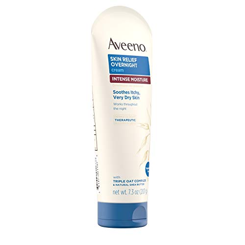 Aveeno Skin Relief Overnight Intense Moisture Cream with Triple O...