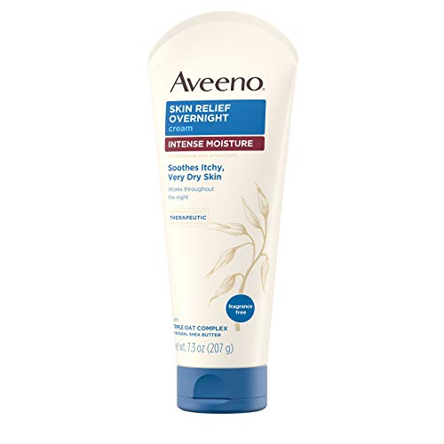 Aveeno Skin Relief Overnight Intense Moisture Cream with Triple O...