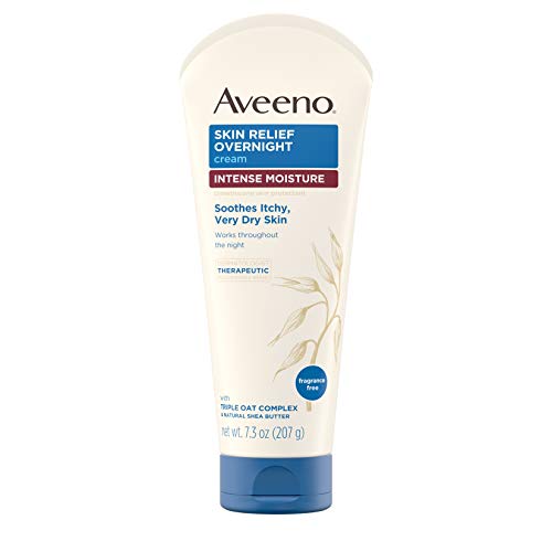 Aveeno Skin Relief Overnight Intense Moisture Cream with Triple O...