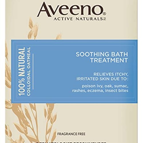 Aveeno Soothing Bath Treatment with 100% Natural Colloidal Oatmea...