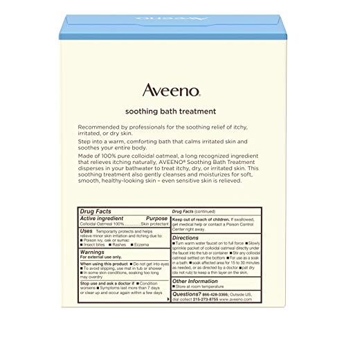 Aveeno Soothing Bath Treatment with 100% Natural Colloidal Oatmea...