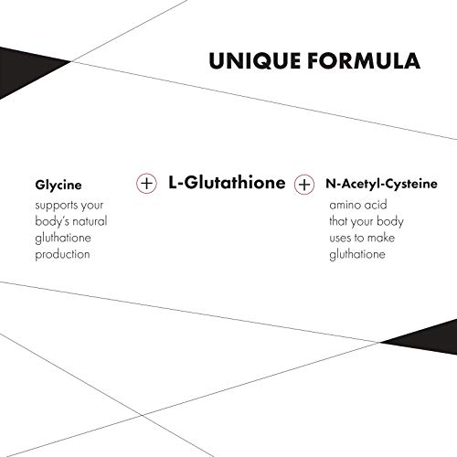 AYKO L-Glutathione 500 mg - Reduced Glutathione Skin Whitening Pi...