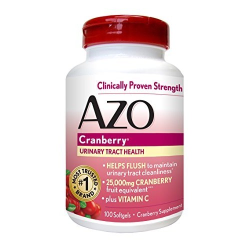 AZO Cranberry Urinary Tract Health, 25,000mg equivalent of cranbe...