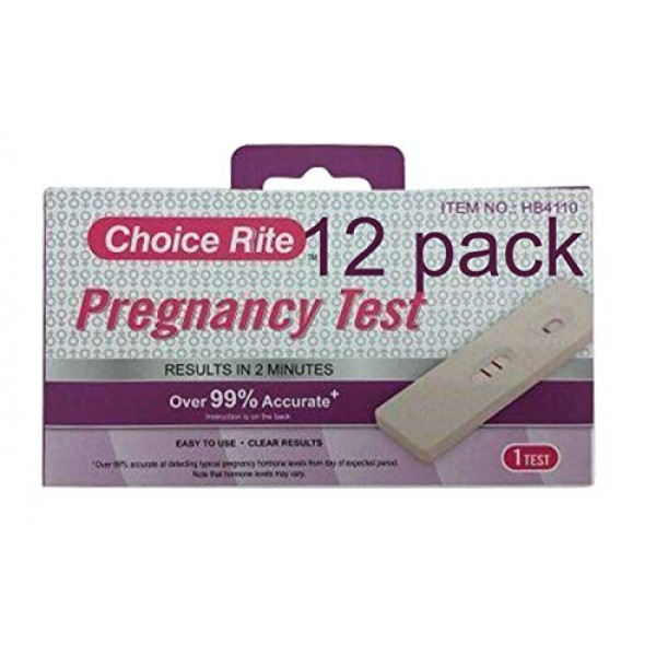 B.N.D TOP Early Pregnancy Test 12 Count Clear and Accurate Result...