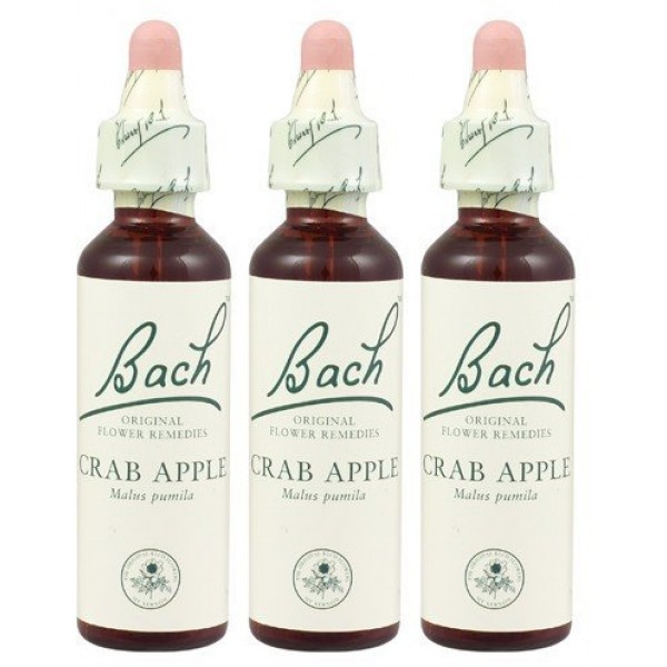 3 Pack - Bach Original Flower Remedies - Crab Apple | 20ml | 3 ...