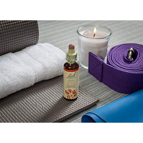 Bach Original Flower Remedies, Aspen for Apprehension and Securit...