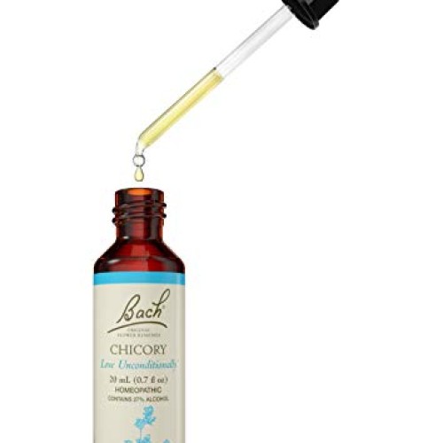 Bach Original Flower Remedies, Chicory for Unconditional Love, Na...