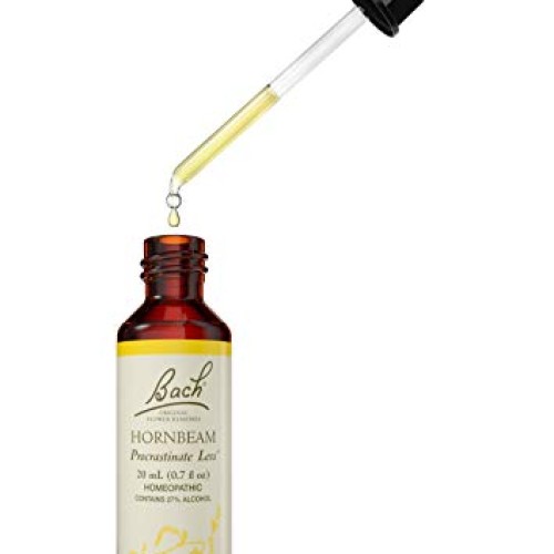 Bach Original Flower Remedies, Hornbeam for Procrastination, Natu...