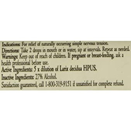 Bach Original Flower Remedy Dropper, 20 ml, Larch